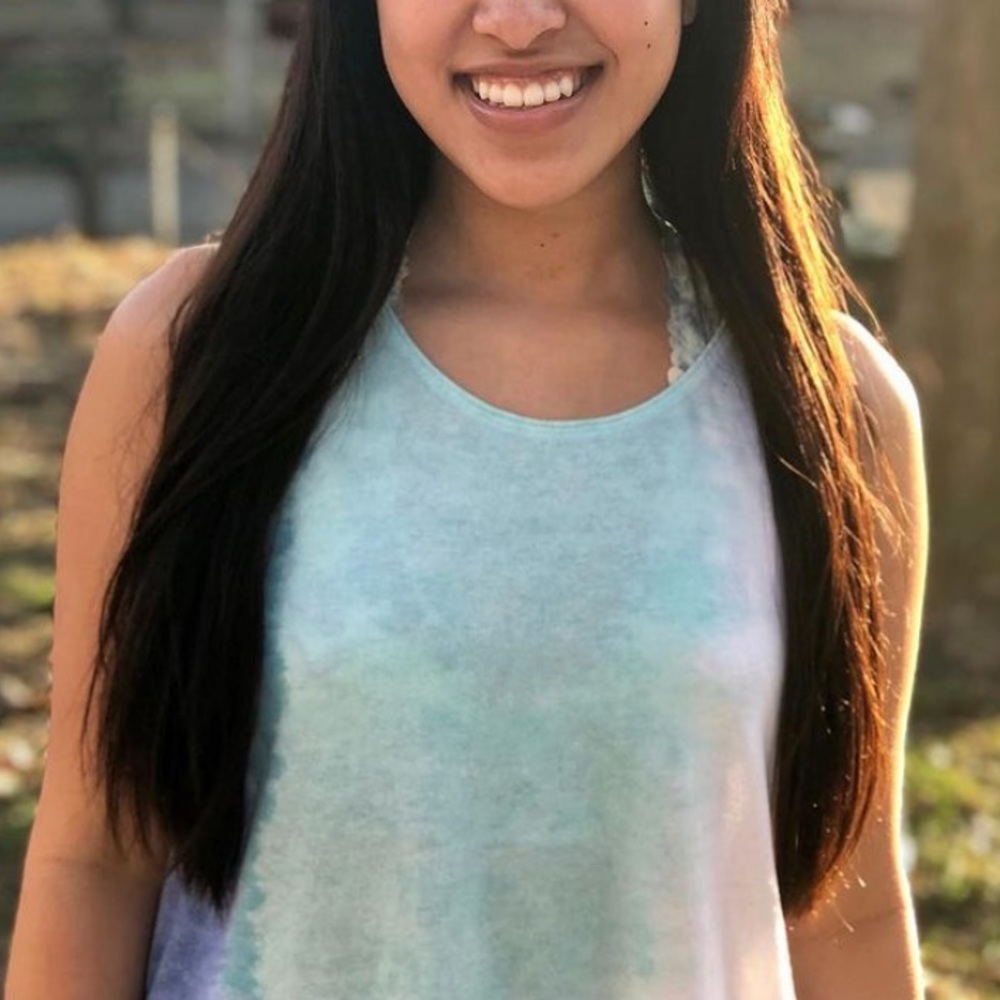 Aerie Tie Dye Ombre Tank Top